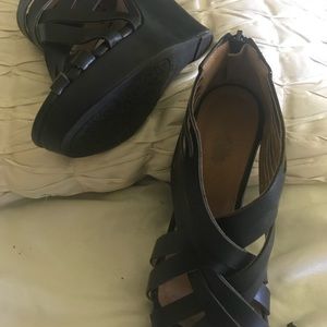 Charlotte Russ Women’s Black Wedges